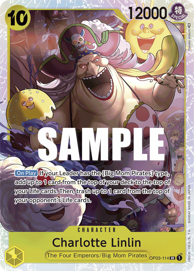 Charlotte Linlin OP03-114 card, Pillars of Strength