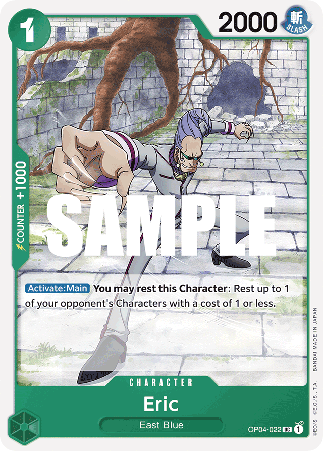 Eric OP04-022 card, Kingdoms of Intrigue