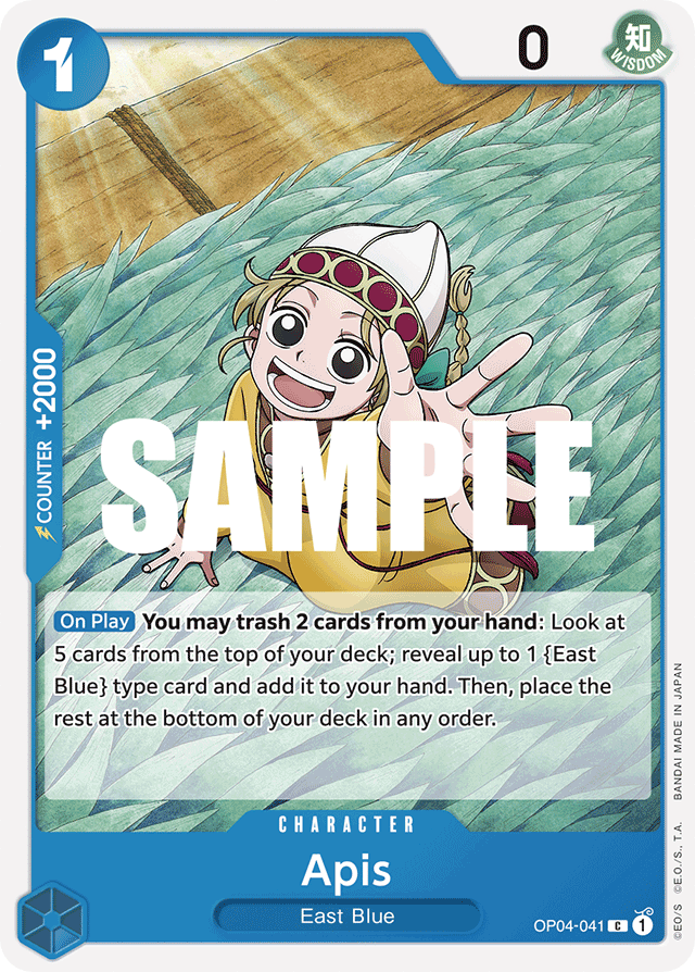 Apis OP04-041 card, Kingdoms of Intrigue