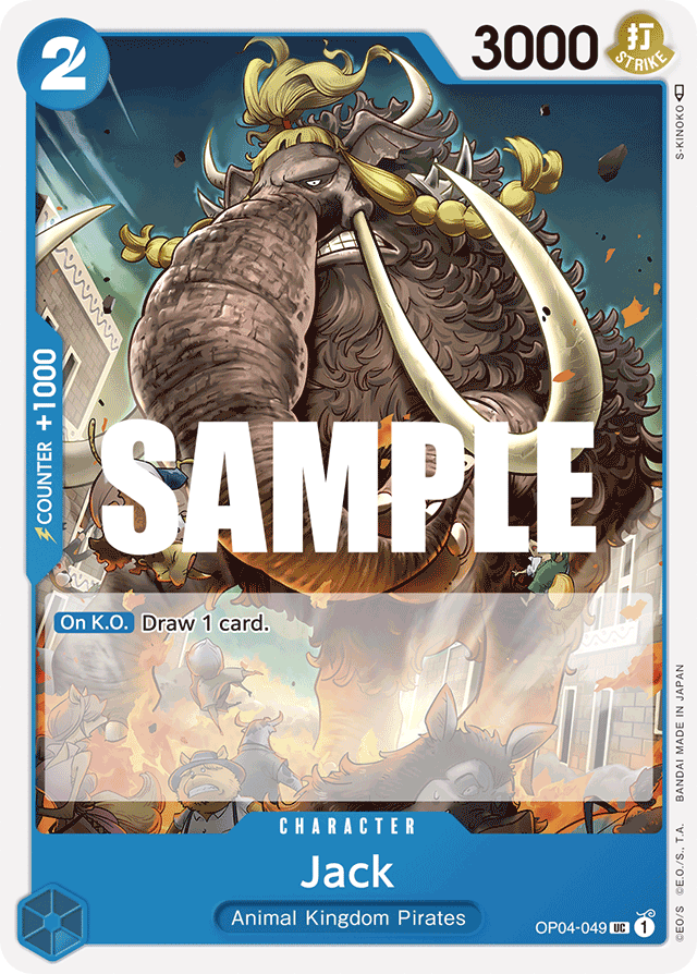 Jack OP04-049 card, Kingdoms of Intrigue