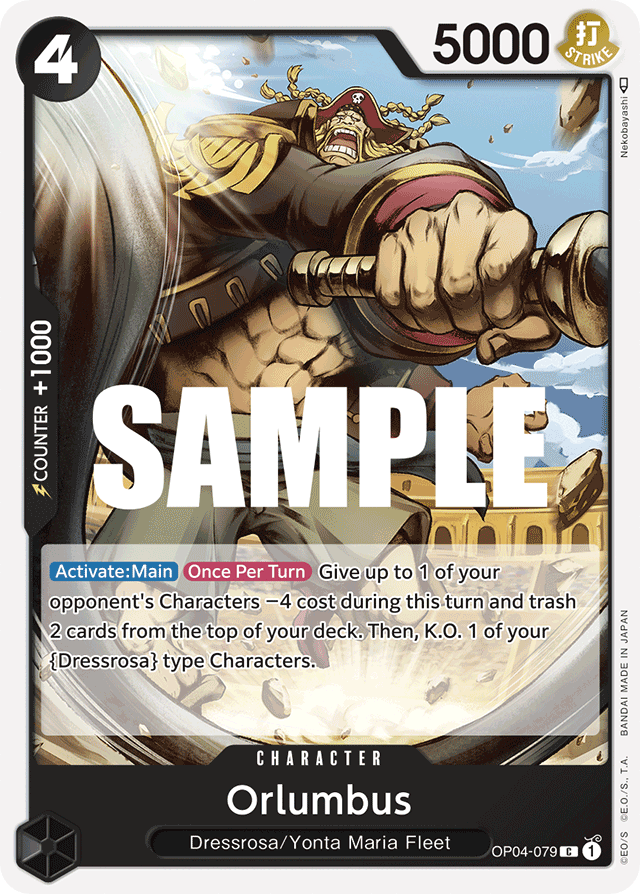 Orlumbus OP04-079 card, Kingdoms of Intrigue