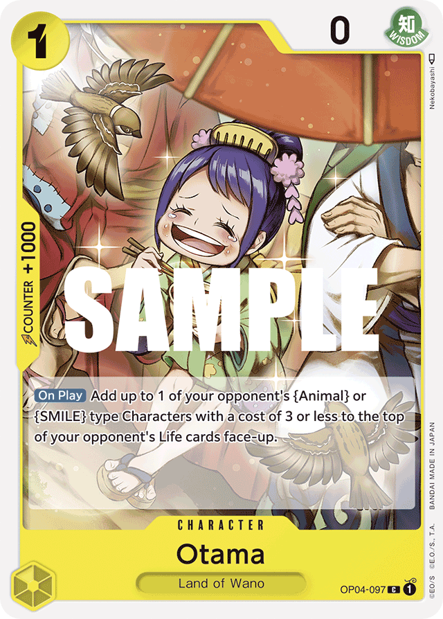 Otama OP04-097 card, Kingdoms of Intrigue