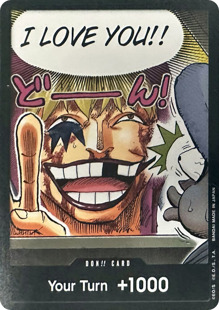 DON!! Card Color Special DON!! Card Pack (Kingdoms of Intrigue) card, Kingdoms of Intrigue