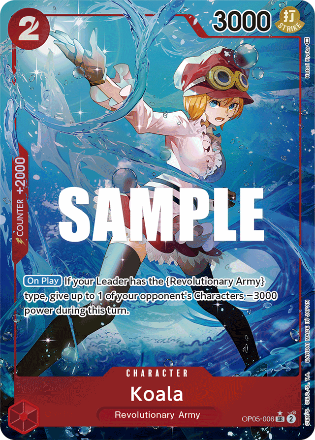 Koala OP05-006 Alt Art card, Awakening of the New Era