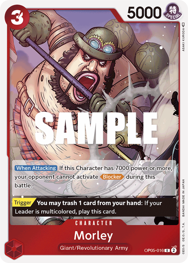 Morley OP05-016 card, Awakening of the New Era