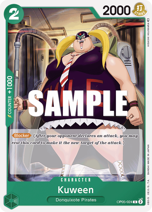 Kuween OP05-024 card, Awakening of the New Era