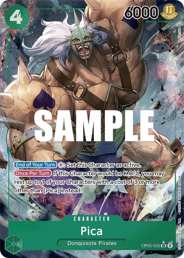 Pica OP05-032 Alt Art card, Awakening of the New Era