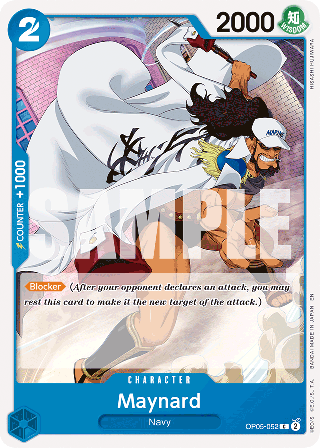 Maynard OP05-052 Reprint card, Awakening of the New Era