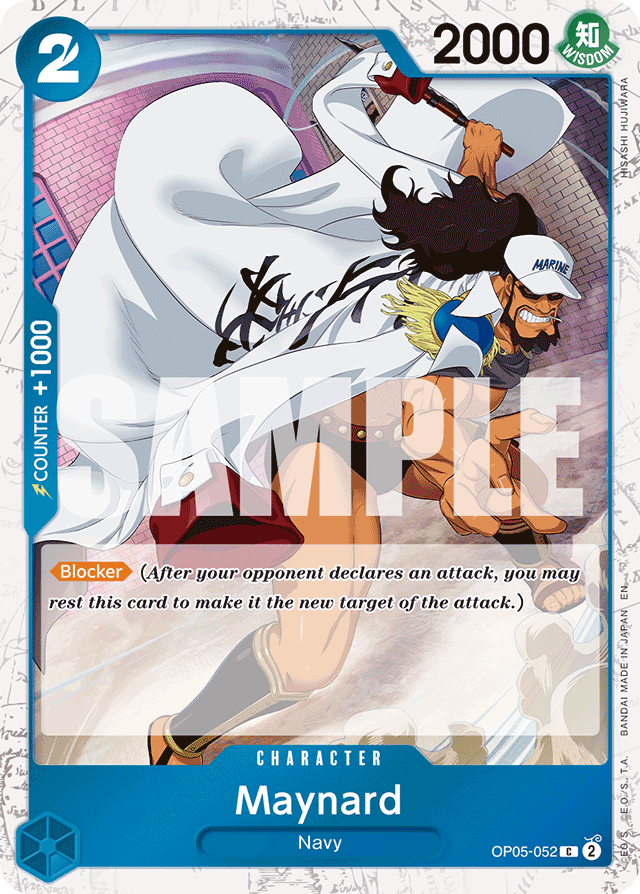 Maynard OP05-052 Jolly Roger Foil card, Awakening of the New Era