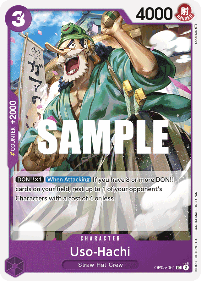 Uso-Hachi OP05-061 card, Awakening of the New Era