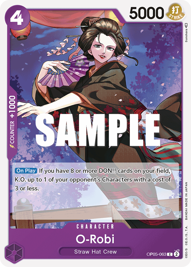 O-Robi OP05-063 card, Awakening of the New Era
