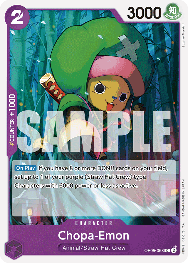 Chopa-Emon OP05-068 Reprint card, Awakening of the New Era