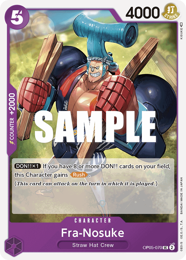 Fra-Nosuke OP05-070 card, Awakening of the New Era