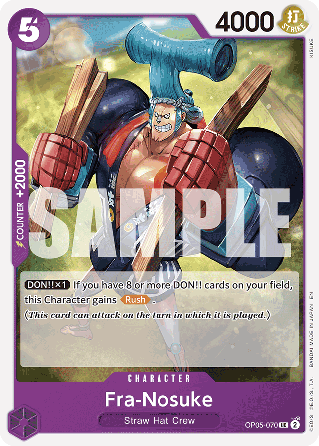Fra-Nosuke OP05-070 Reprint card, Awakening of the New Era