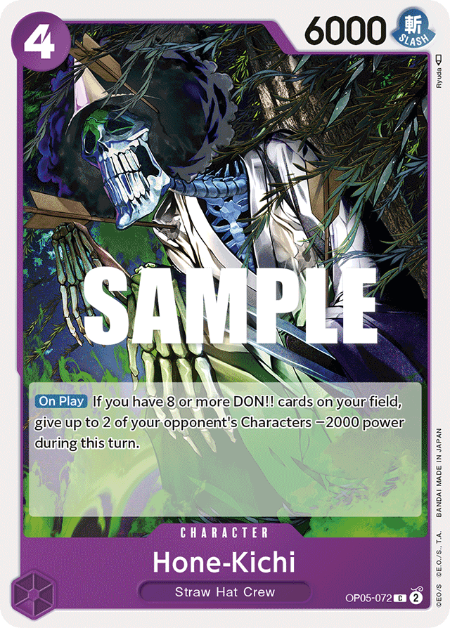 Hone-Kichi OP05-072 card, Awakening of the New Era