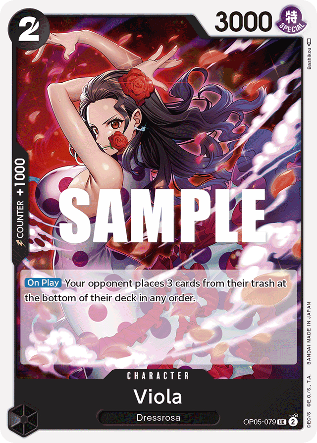 Viola OP05-079 card, Awakening of the New Era