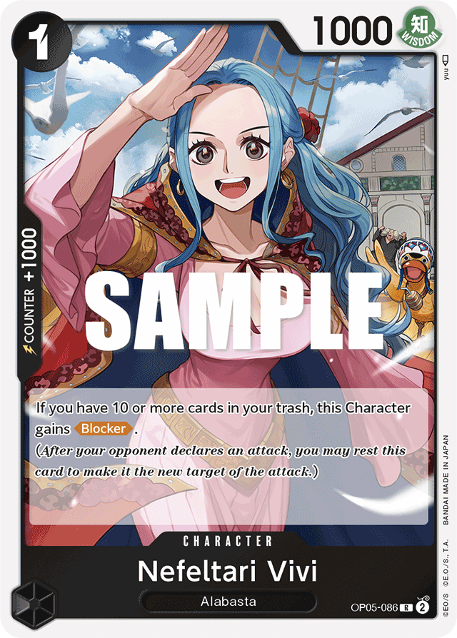 Nefeltari Vivi OP05-086 card, Awakening of the New Era