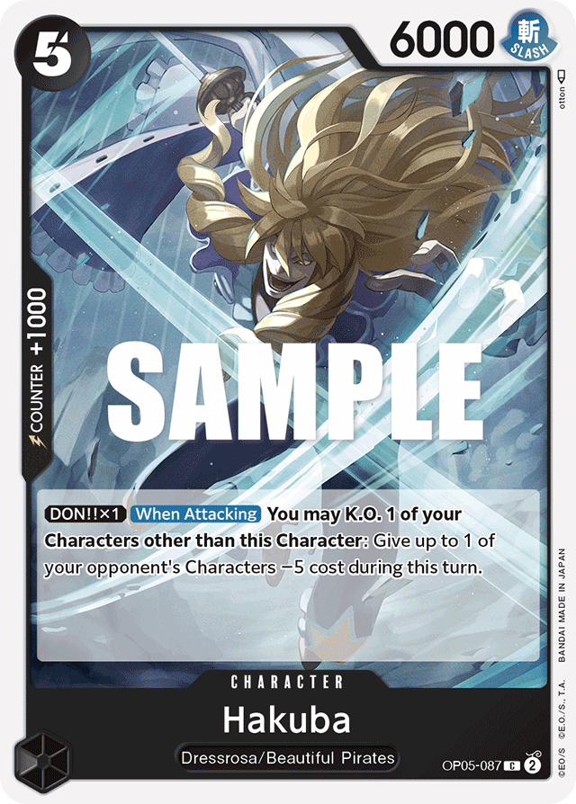 Hakuba OP05-087 card, Awakening of the New Era