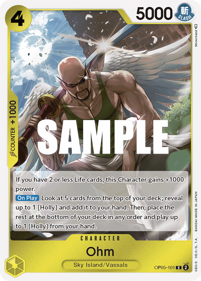 Ohm OP05-101 card, Awakening of the New Era