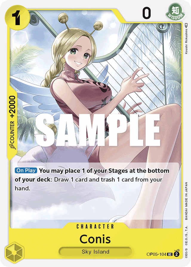 Conis OP05-104 card, Awakening of the New Era