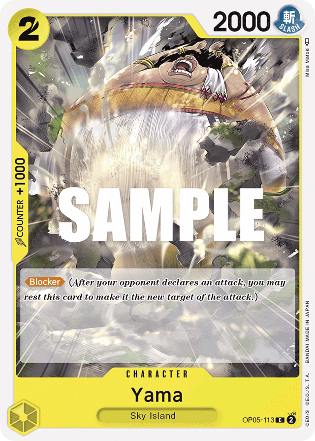 Yama OP05-113 card, Awakening of the New Era