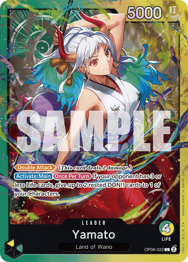 Yamato OP06-022 Starter Deck card, Wings of the Captain