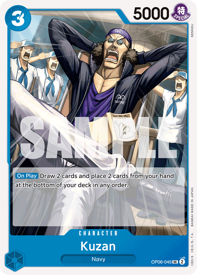 Kuzan OP06-045 card, Wings of the Captain