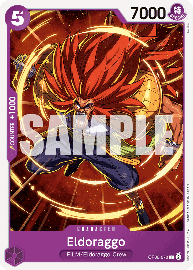 Eldoraggo OP06-070 card, Wings of the Captain