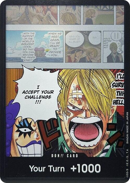 DON!! Card Ivankov & Sanji Double Pack Set Vol. 3 (Wings of the Captain) card, Wings of the Captain