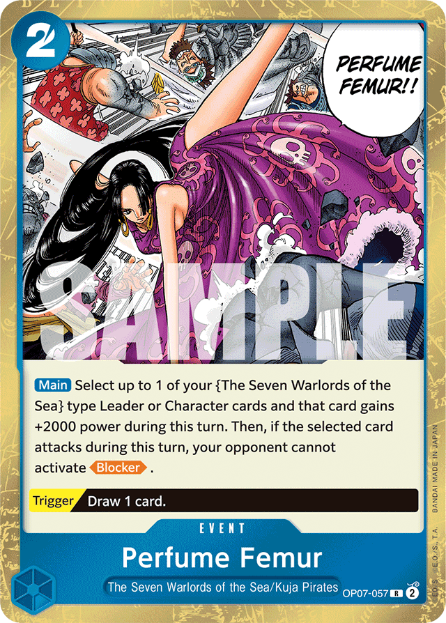 Perfume Femur OP07-057 card, 500 Years In The Future