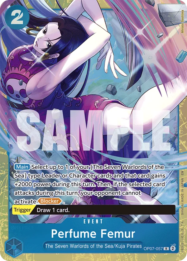 Perfume Femur OP07-057 Best Selection Vol. 4 Alt Art card, 500 Years In The Future
