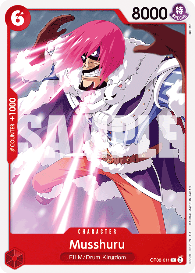 Musshuru OP08-011 card, Two Legends