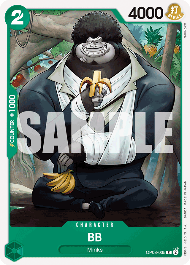 BB OP08-035 card, Two Legends