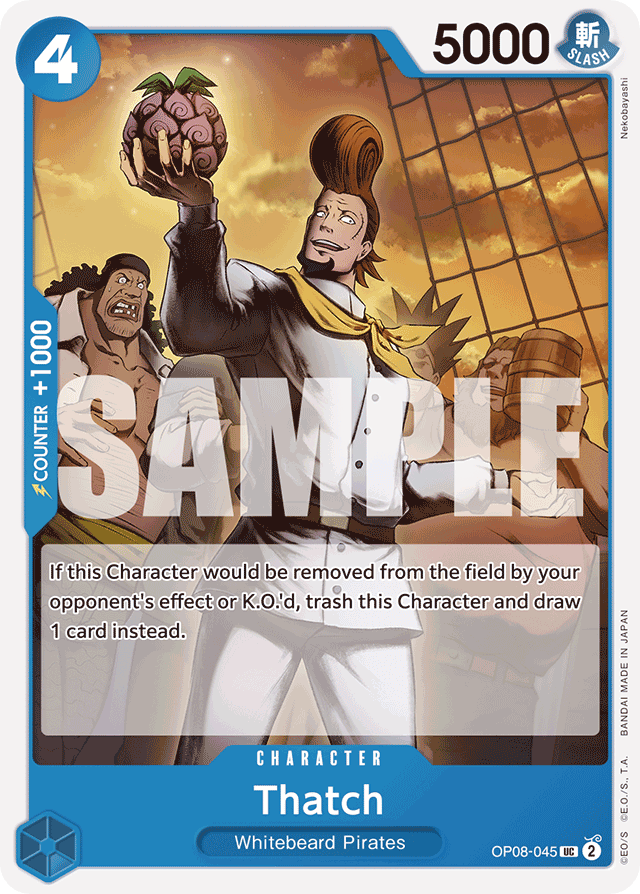 Thatch OP08-045 card, Two Legends
