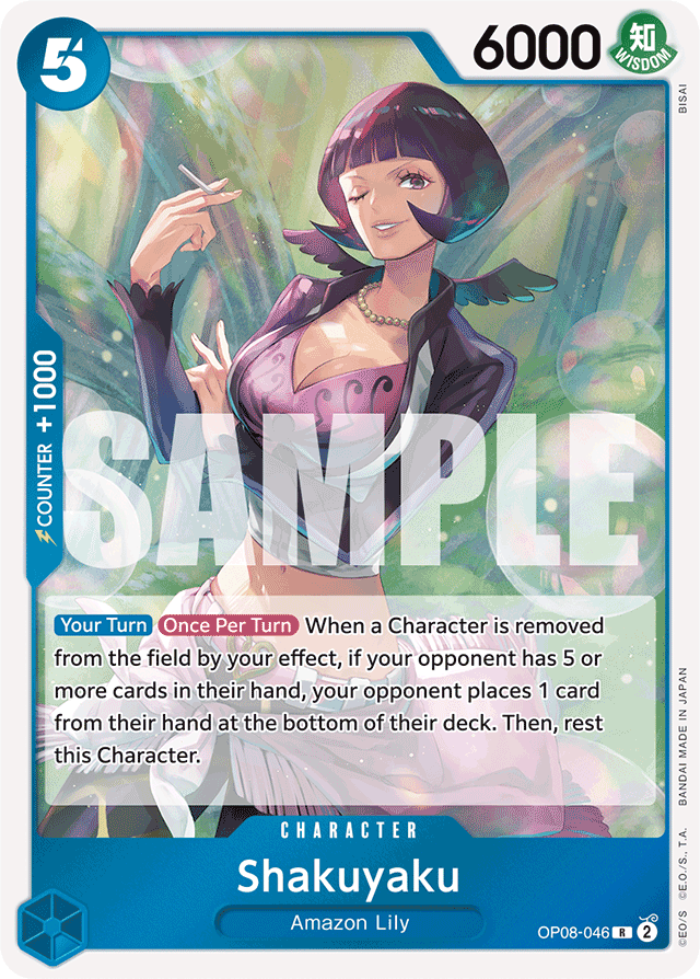 Shakuyaku OP08-046 card, Two Legends