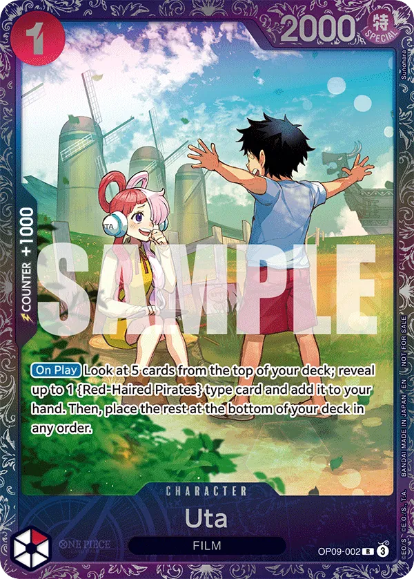 One Piece Rarest Cards Collection Uta One Piece Cards: Prices & Most Valuable (38 cards) | BountyScope