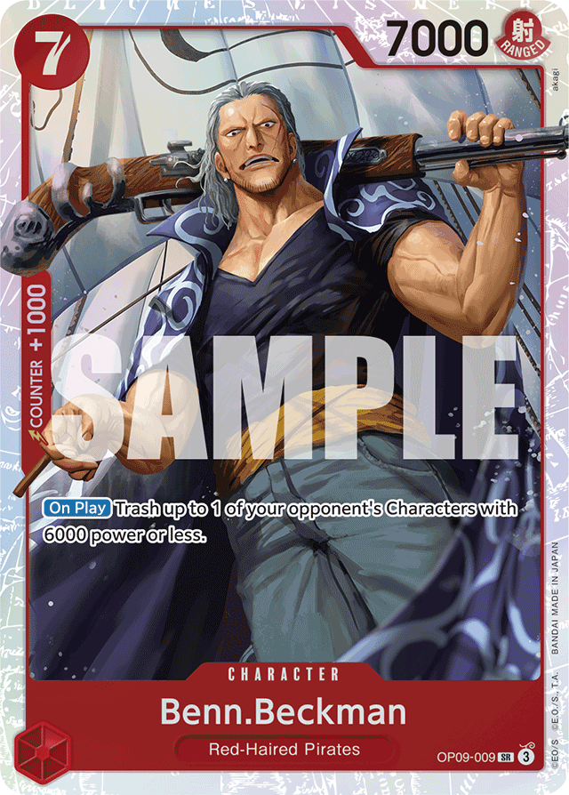 Benn.Beckman OP09-009 card, Emperors In The New World