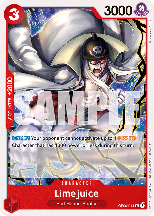 Limejuice OP09-014 Reprint card, Emperors In The New World