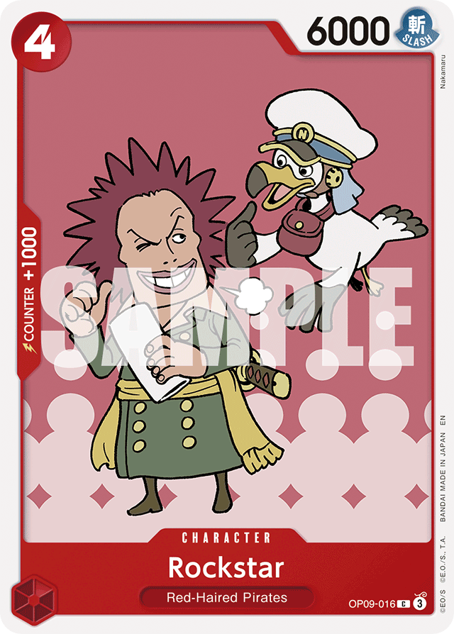 Rockstar OP09-016 Reprint card, Emperors In The New World
