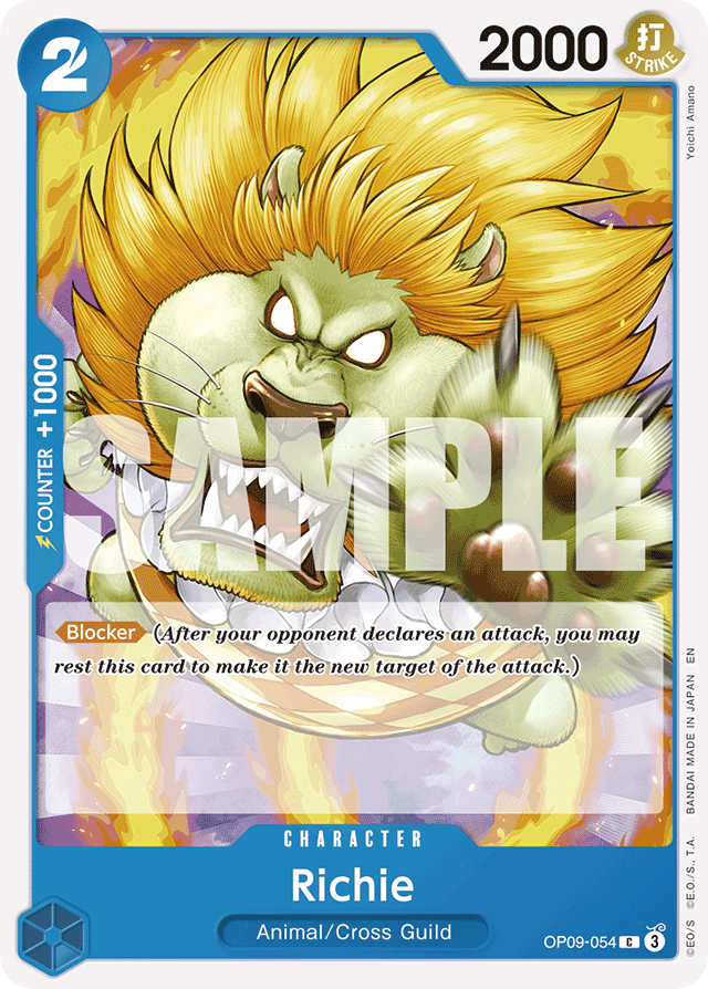 Richie OP09-054 Reprint card, Emperors In The New World