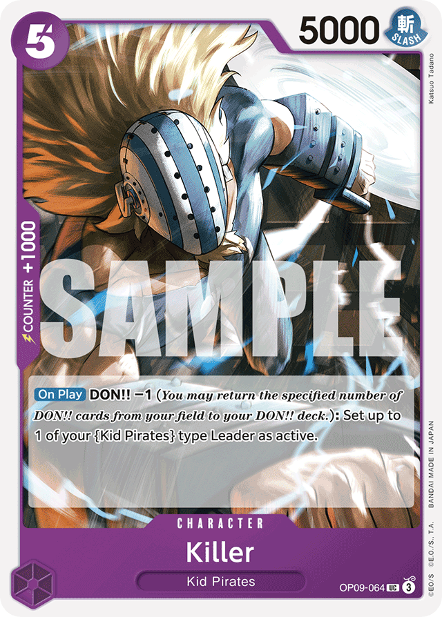 Killer OP09-064 card, Emperors In The New World