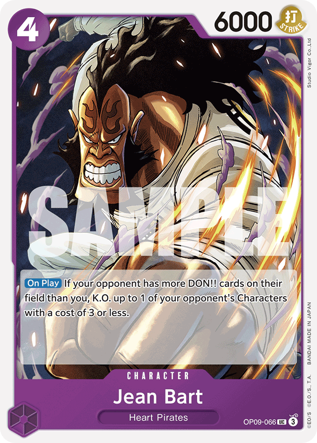 Jean Bart OP09-066 card, Emperors In The New World