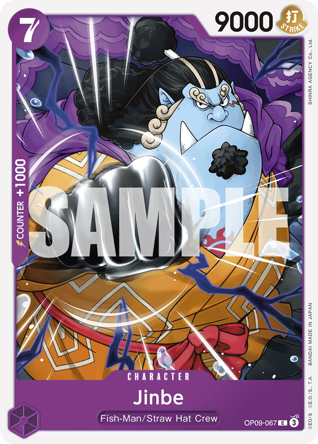 Jinbe OP09-067 card, Emperors In The New World