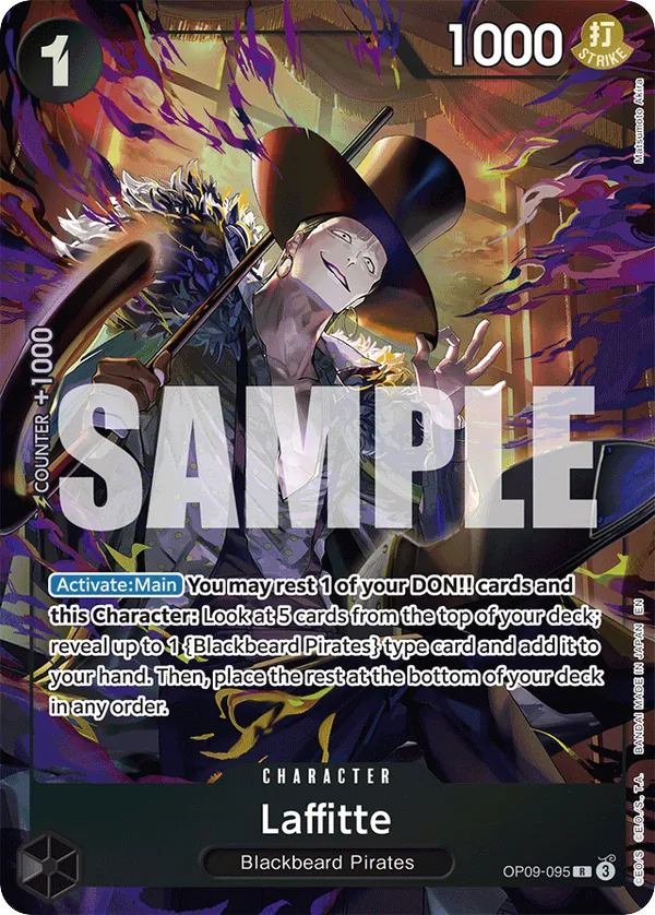 Laffitte OP09-095 Best Selection Vol. 4 Alt Art card, Emperors In The New World
