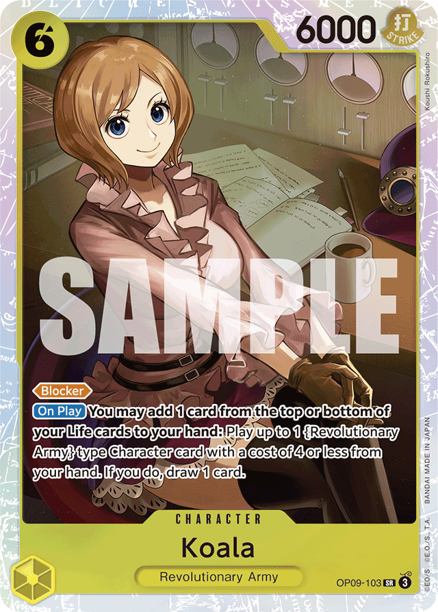 Koala OP09-103 card, Emperors In The New World