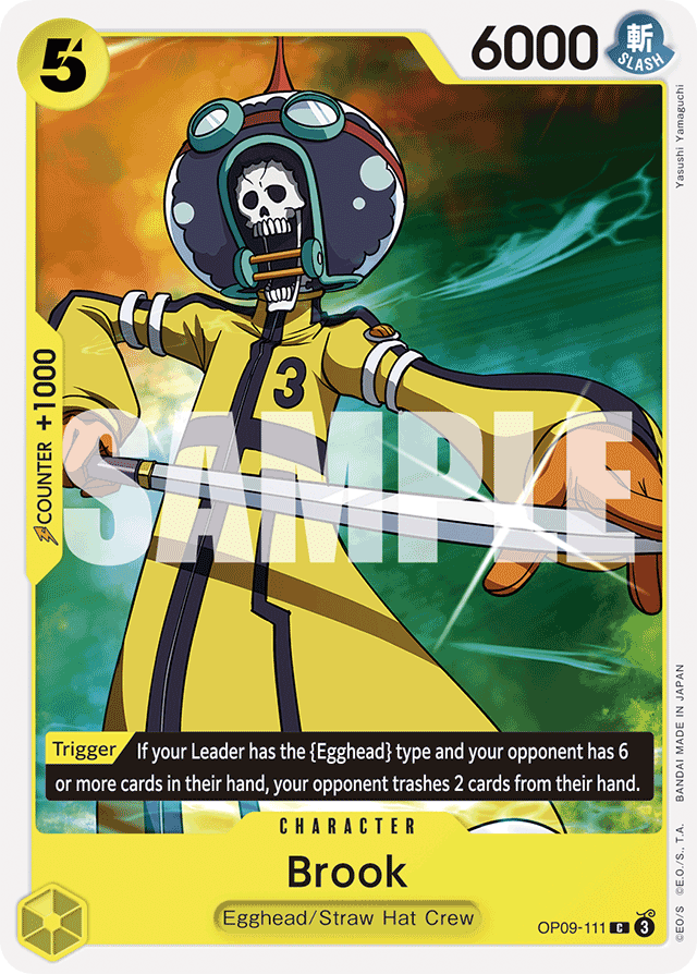Brook OP09-111 card, Emperors In The New World