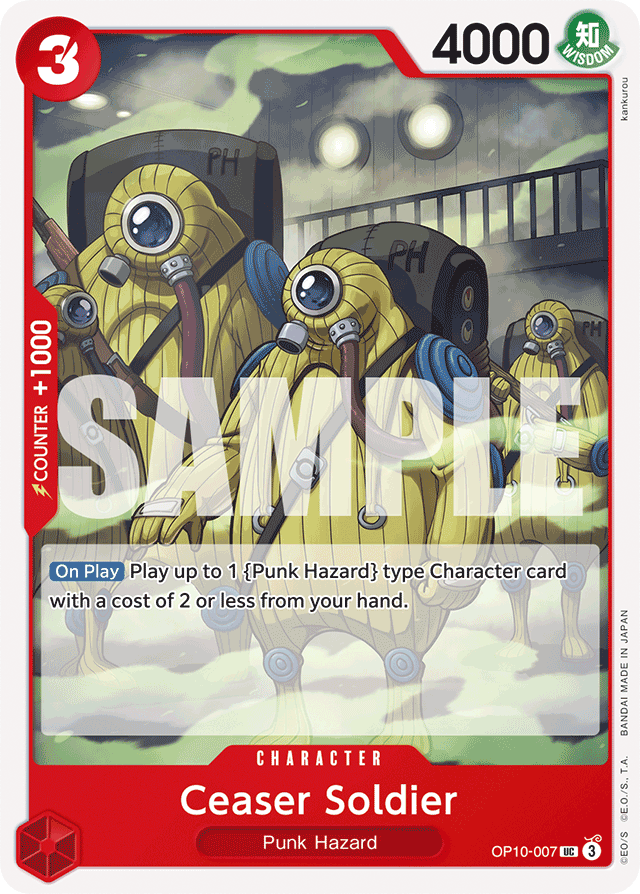 Ceaser Soldier OP10-007 card, Royal Blood