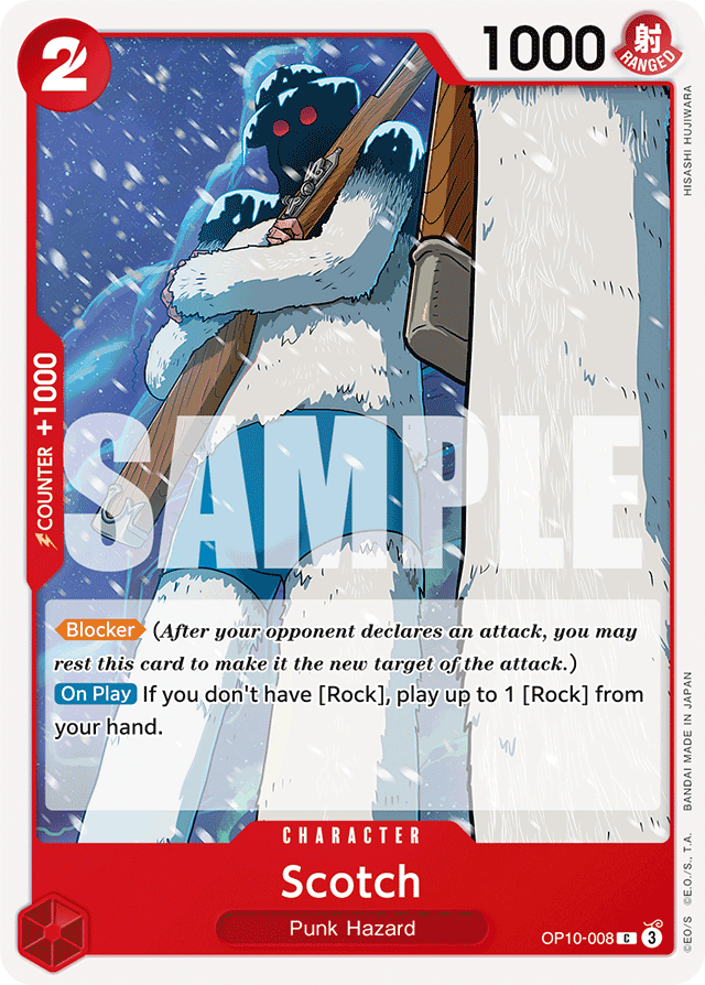Scotch OP10-008 card, Royal Blood