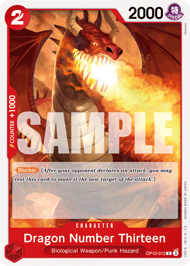 Dragon Number Thirteen OP10-012 card, Royal Blood