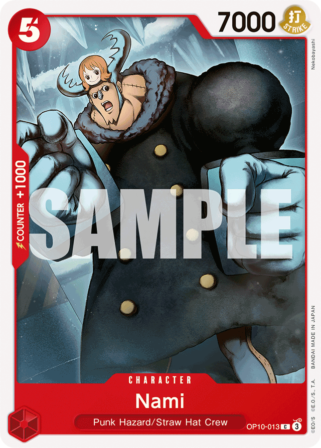 Nami OP10-013 card, Royal Blood